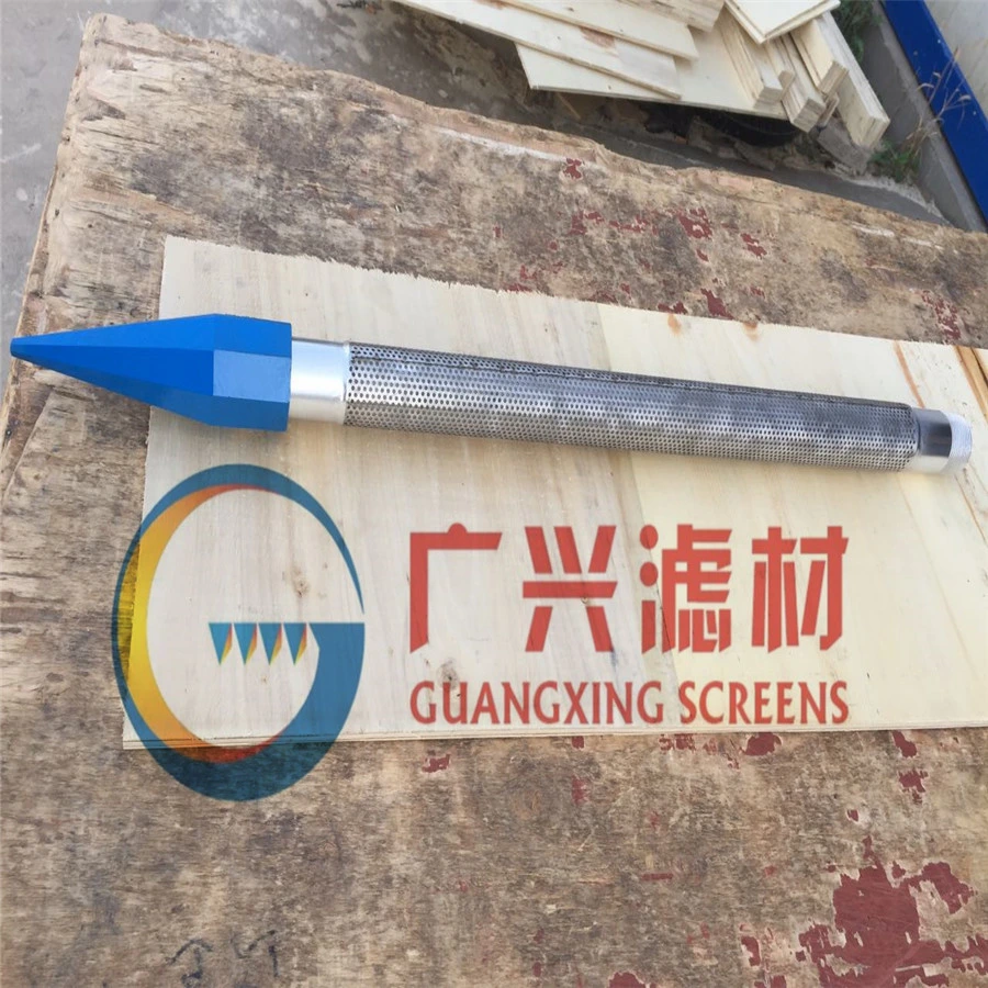 China Manufacturer Wellpoint Spear Filter Screen Tube for Dewatering