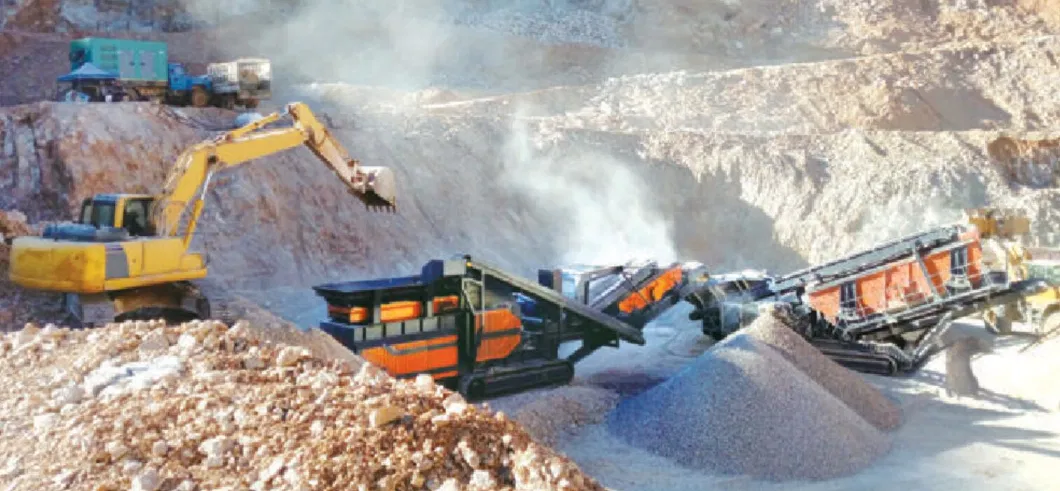 Mining Crushing, Conveying, Screening System High Advanced Mining Technology